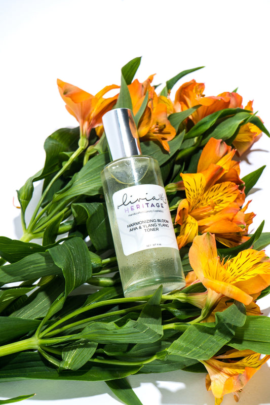 Harmonizing Bloom AHA & Ylang Ylang Toner Skin care Olivia's Heritage