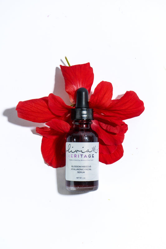 Blossom Hibiscus Hyaluronic Serum Face Care Olivia's Heritage