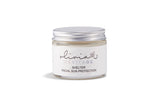 Shelter Sun Protection, a lightweight sunscreen that shields the skin from harmful UV rays while nourishing and protecting, available at OliviasHeritage.com