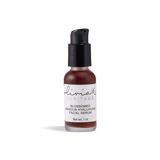 Hibiscus Facial Serum Face Care OliviasHeritage.com 