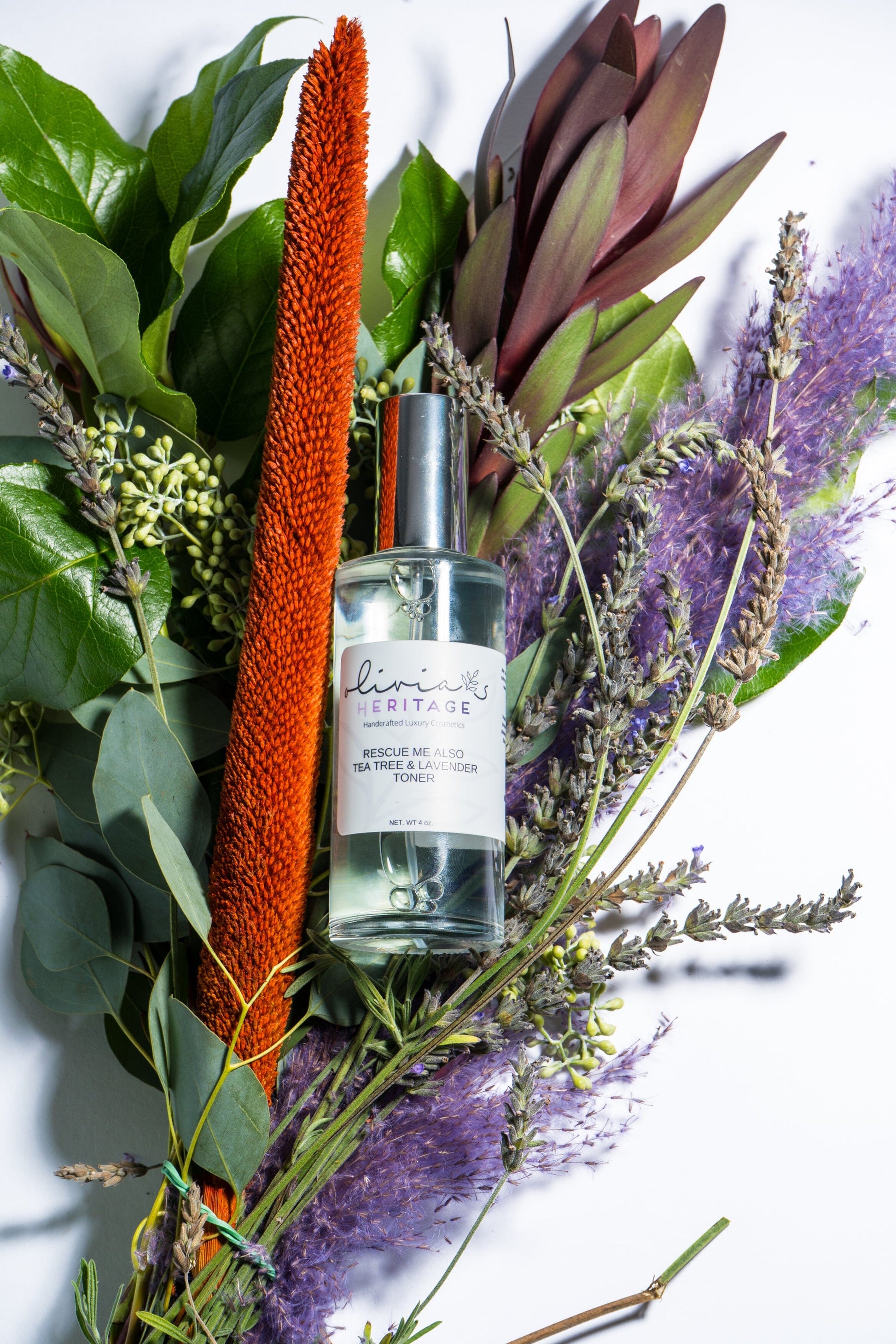 Rescue Me Also Tea Tree & Lavender Toner Skin care Olivia's Heritage 
