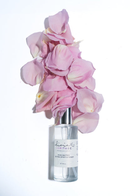 Rose Water Toner & Setting Spray Skin care Olivia's Heritage 