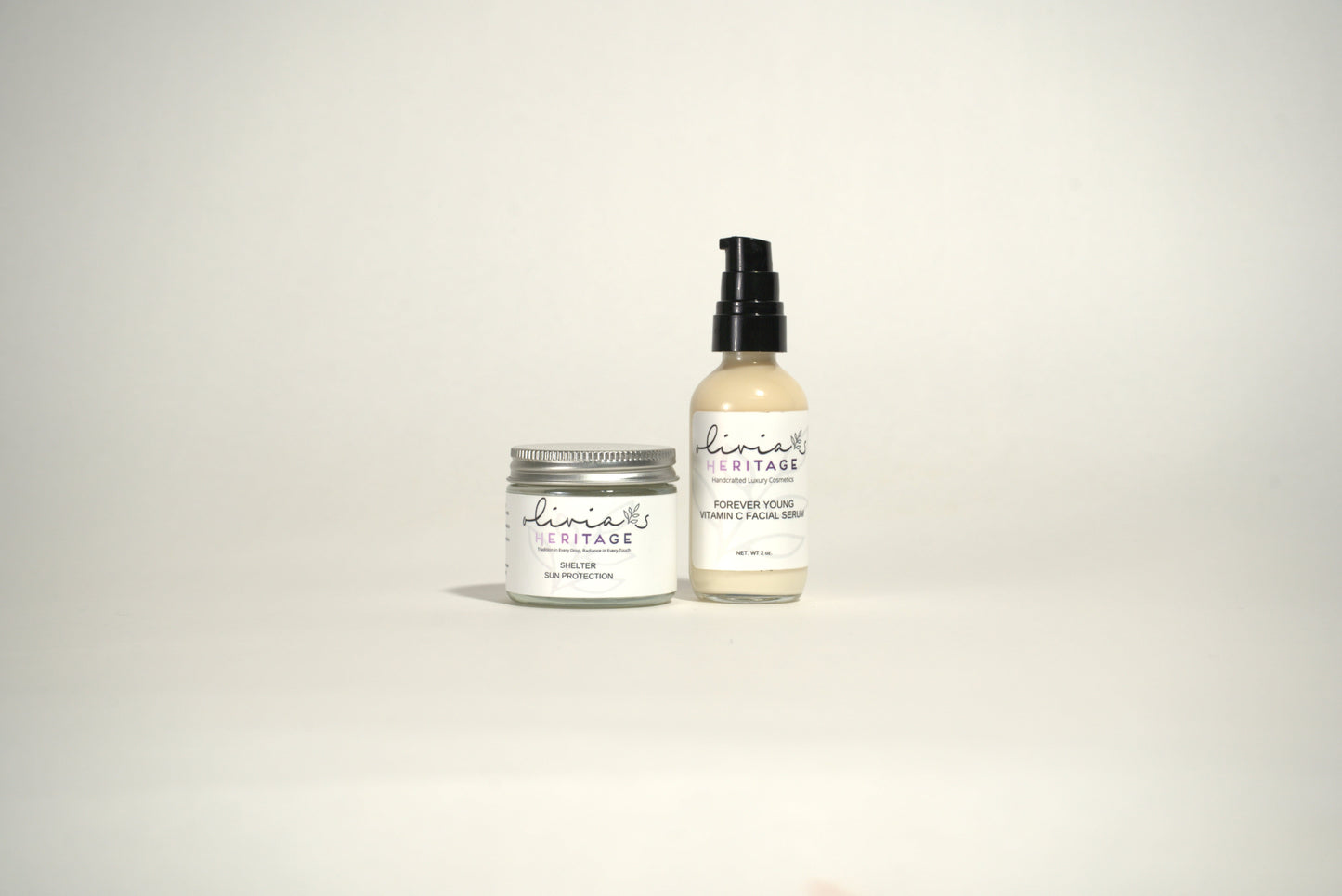 Glow & Shield Due Olivia's Heritage 