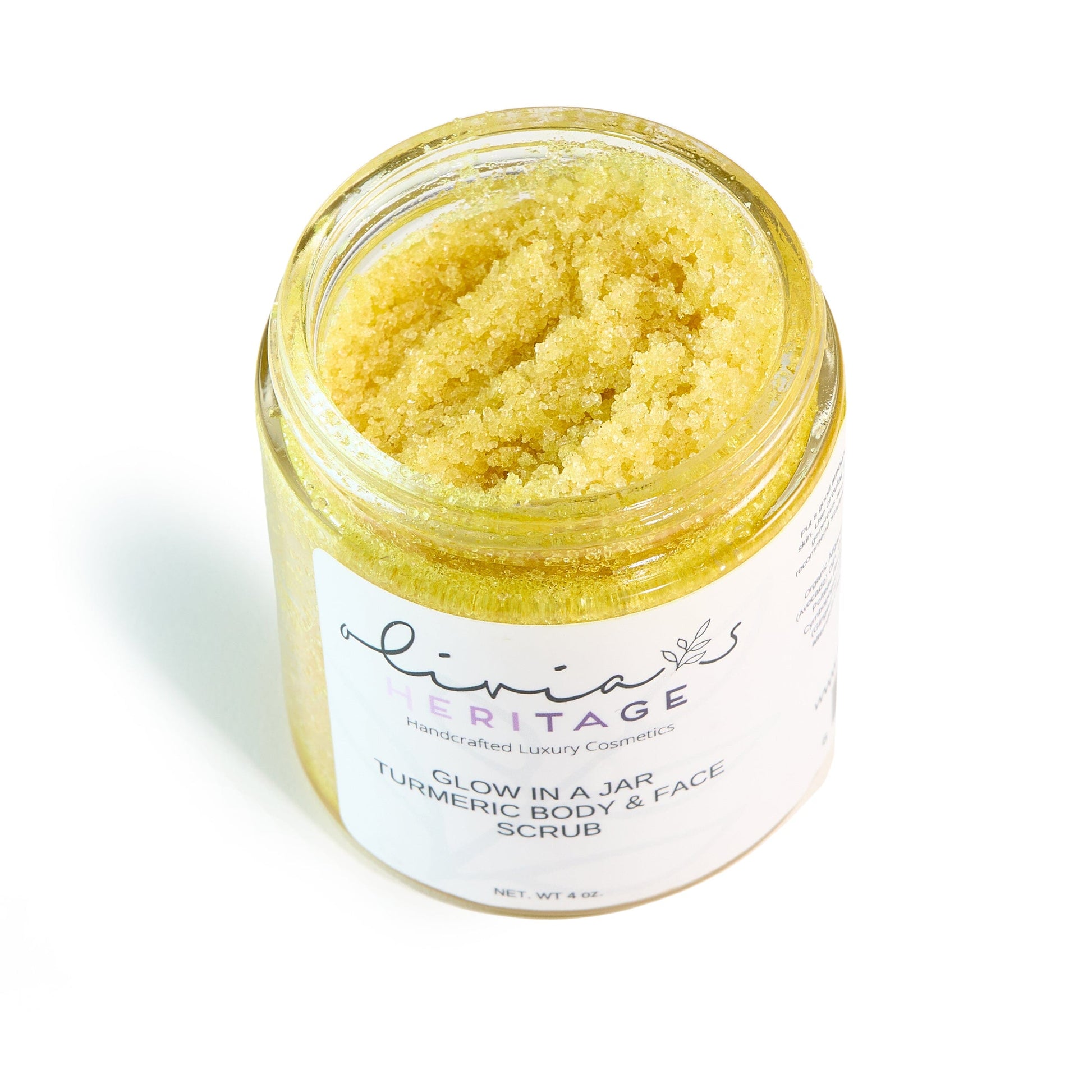 Turmeric Face & Body Scrub OliviasHeritage.com 