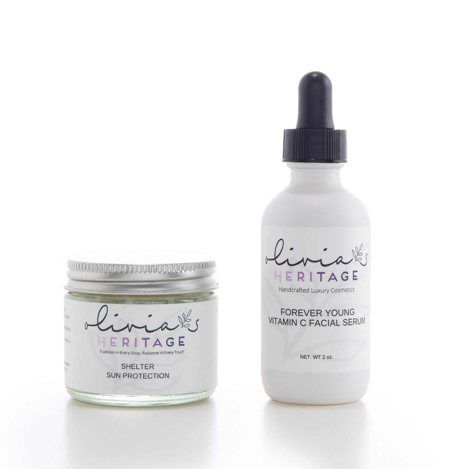 Glow & Shield Due Olivia's Heritage 