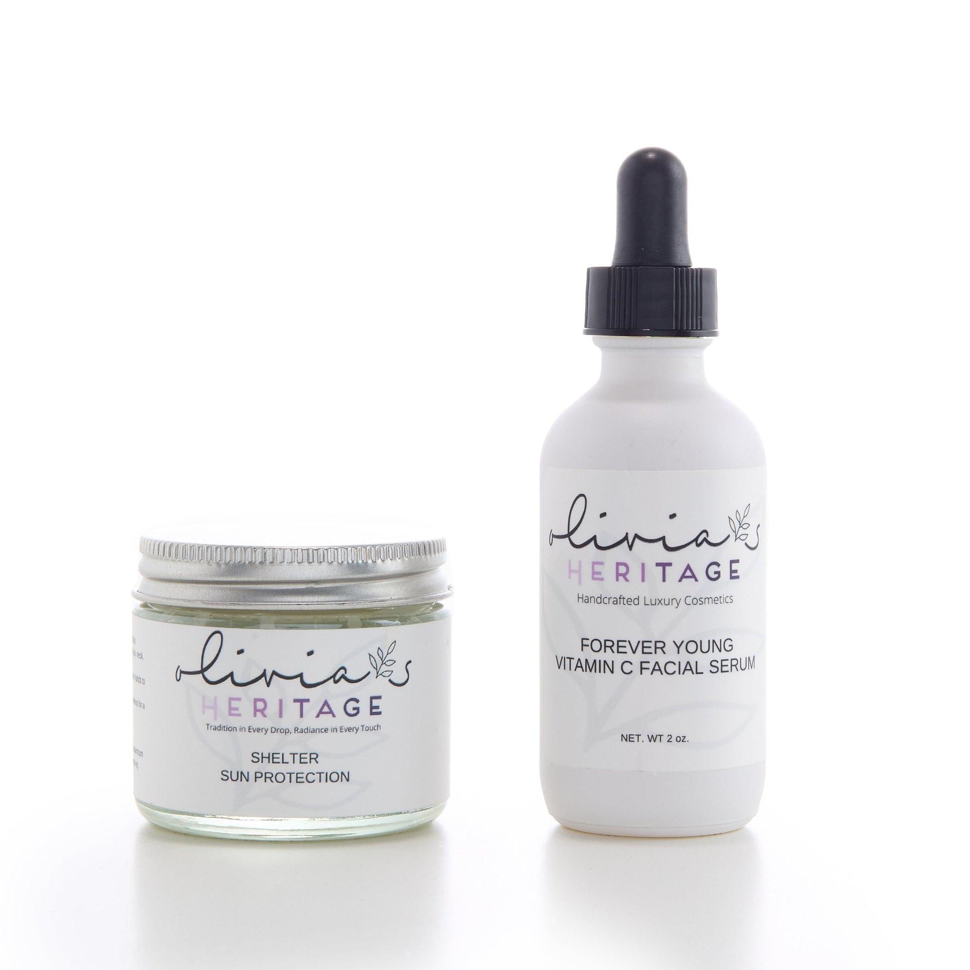 Glow & Shield Due Olivia's Heritage 