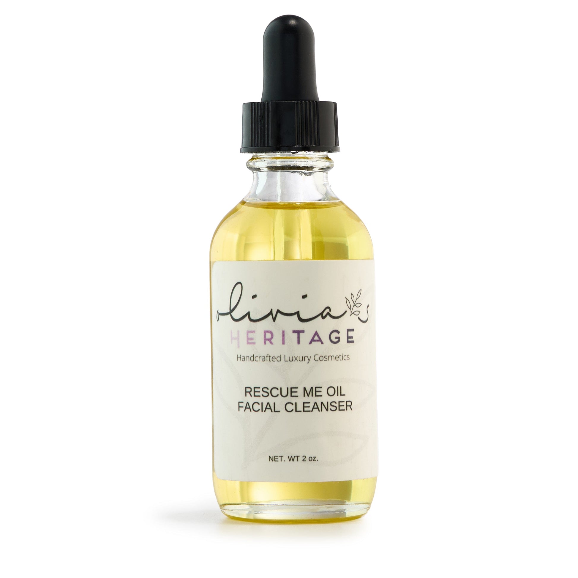 Rescue Me Facial Oil Cleanser Skin care Olivia's Heritage 