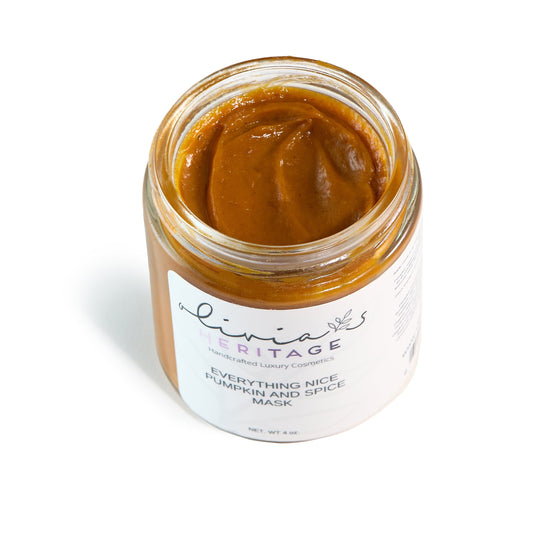 Pumpkin & Enzyme Mask Face Care OliviasHeritage.com 