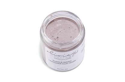 Lavender Clay Mask for Dry and Sensitive Skin, a gentle skincare treatment that hydrates and soothes while purifying, available at OliviasHeritage.com