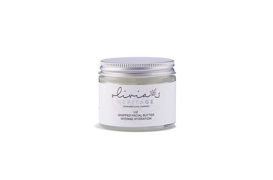 Liz Facial Moisturizer, a lightweight yet deeply hydrating skincare formula that leaves the skin soft and balanced, available at OliviasHeritage.com