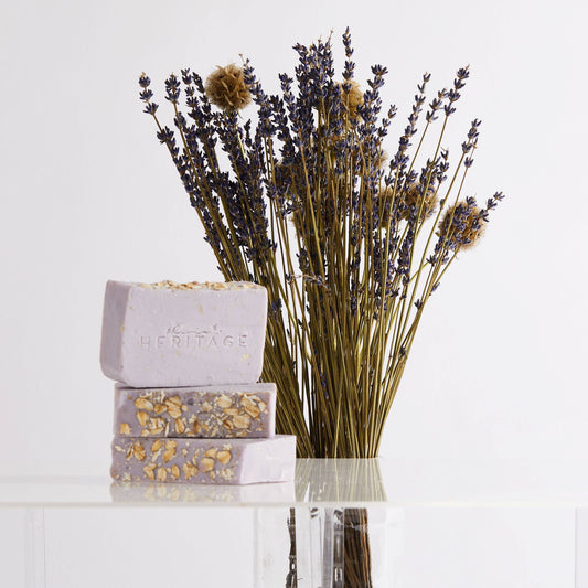 Lavender Oats Healing Handcrafted Soap OliviasHeritage.com 