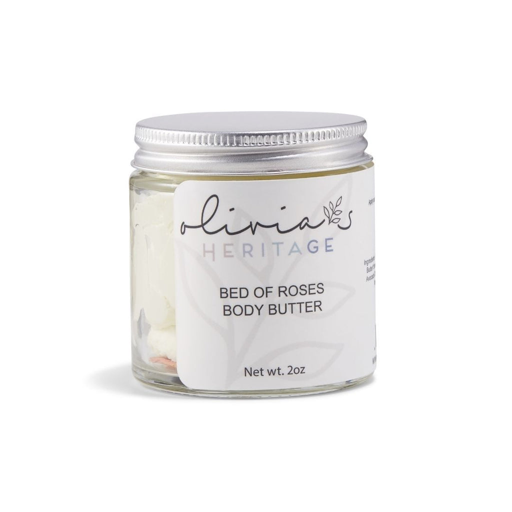Rose Wax Whipped Body Butter Body Care OliviasHeritage.com 